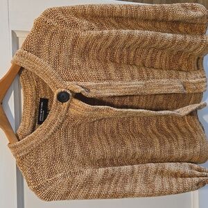 Jones NY Collection Women's Harvest Yellow Sweater